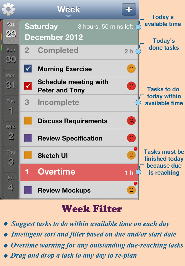 WeekTasks
